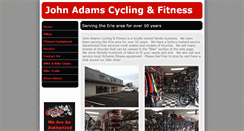 Desktop Screenshot of johnadamscycling.com